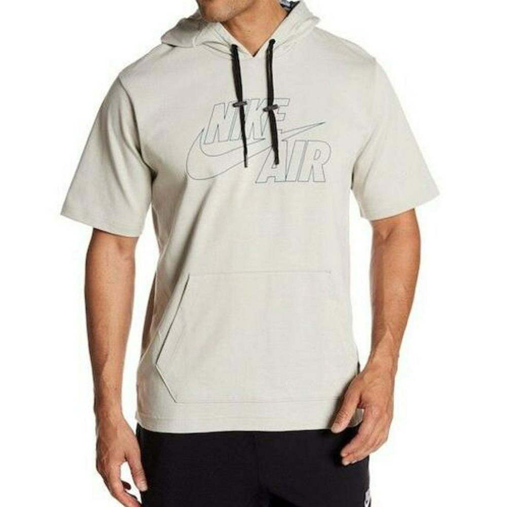 Nike Mens Logo Sweatshirt Size Taupe M